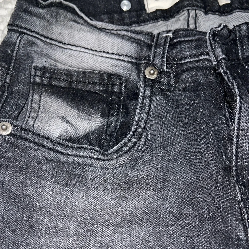 Evolution Kids Black Denim Shorts